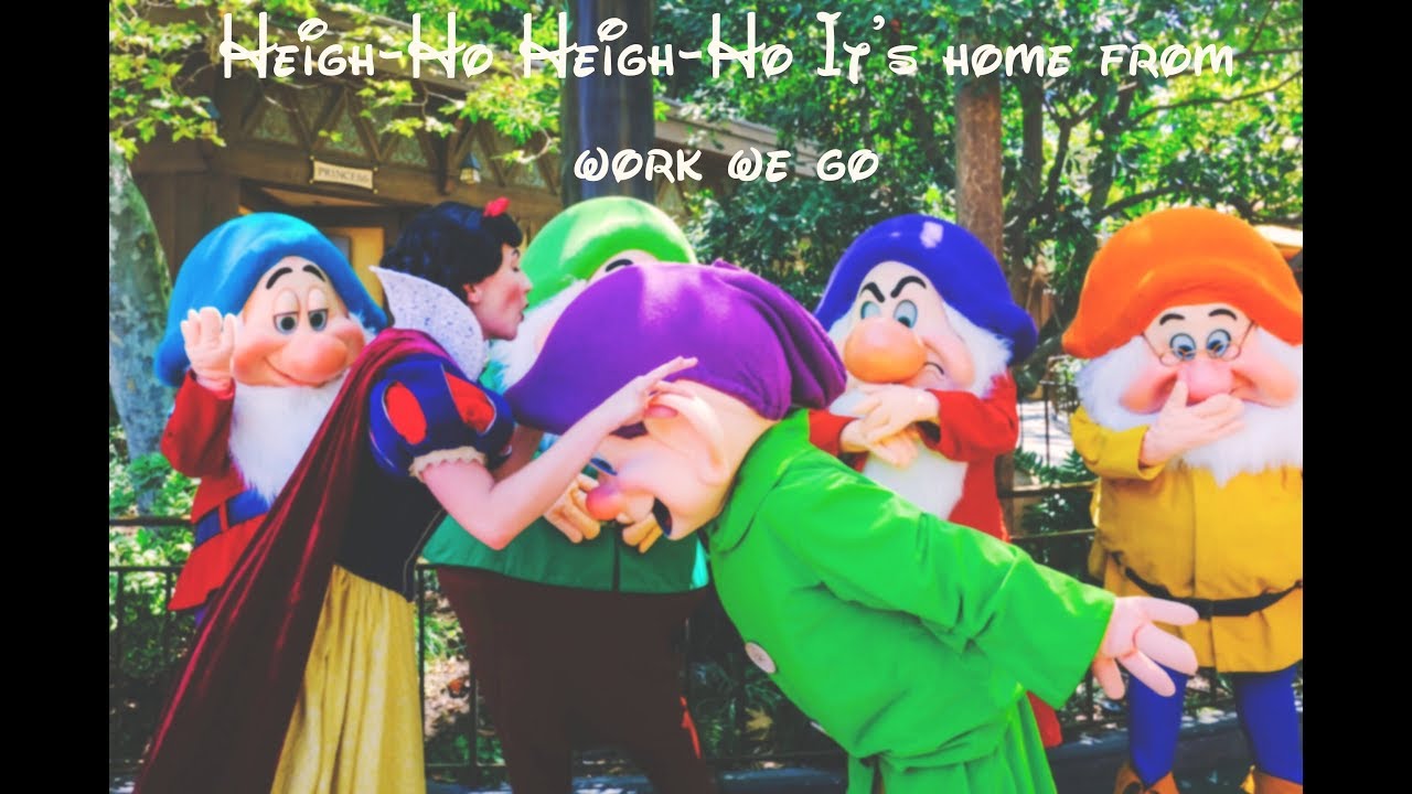 Heigh-Ho at Disneyland w/ Snow White and the Seven Dwarfs