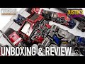 ThreeZero Premium Scale Optimus Prime Transformers Bumblebee Unboxing & Review