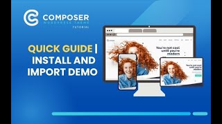 Composer WordPress Theme Tutorial Install, Import Demos &amp; Build Faster