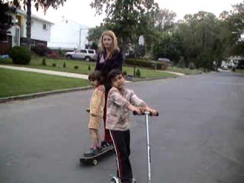 C-Roll & Farrah long boarding