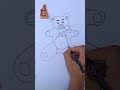 Teddy Bear 🧸 Dot Activity #teddy #activity #easyartdecoration #diy