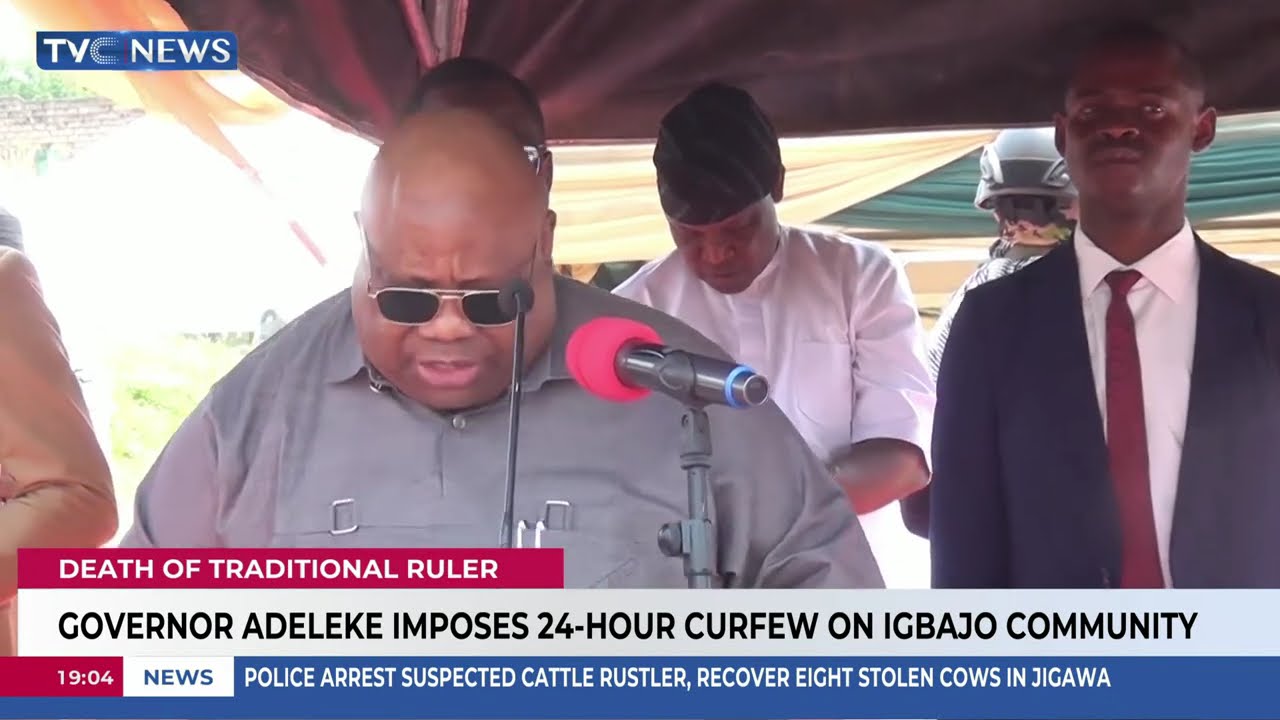 Gov. Adeleke Imposes 24-Hour Curfew On Igbajo Community In Osun State