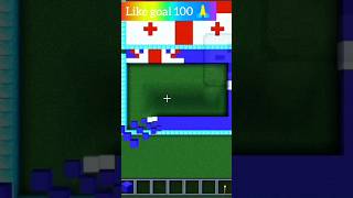 Australia flag pixel art in Minecraft@Gaming_on31 #uzbekistan‎ #minecraft#shorts#subscribe #trending