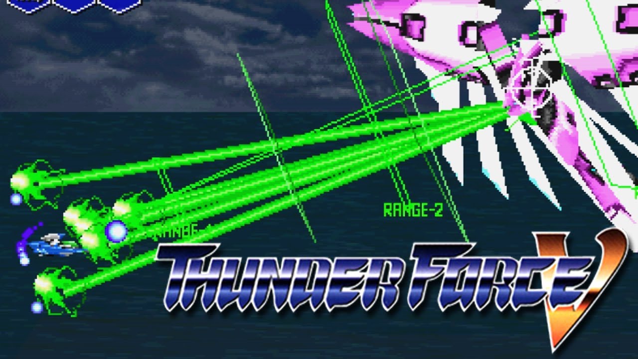 サンダーフォースV (Thunder Force V) PS版ノーミス 60FPS