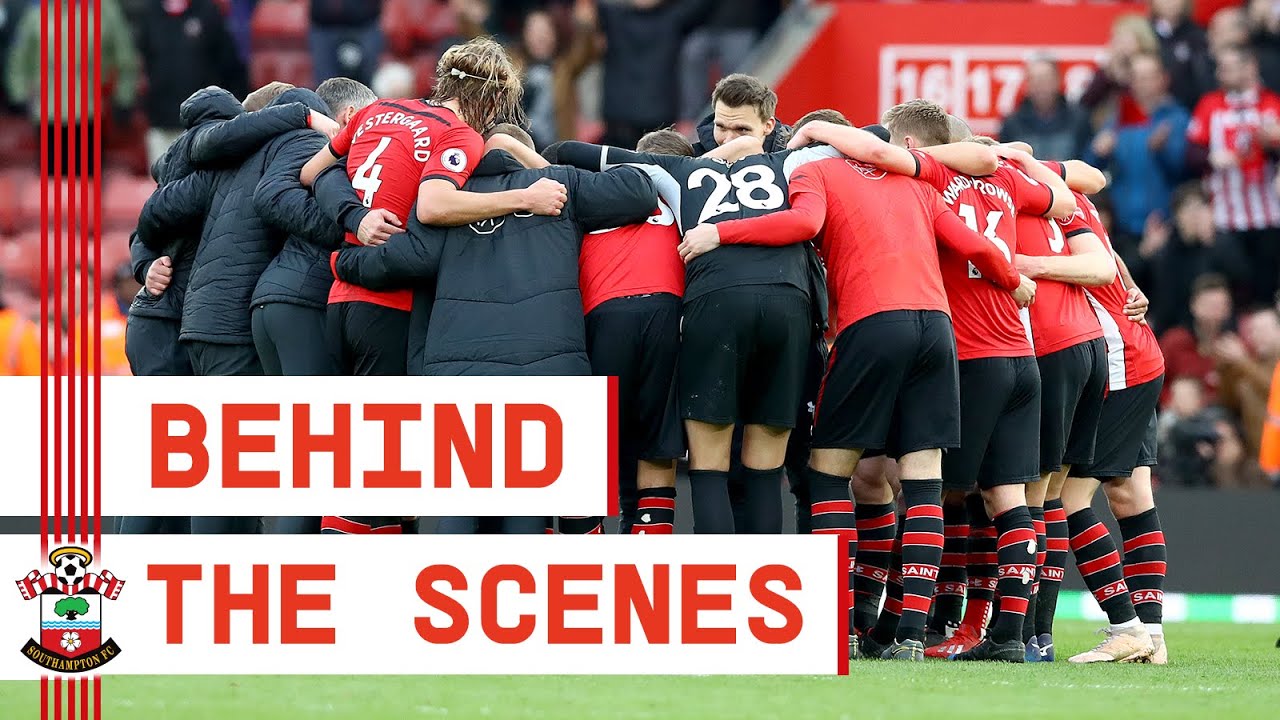 BEHIND THE SCENES | Southampton 2-1 Tottenham Hotspur st mary's surgery