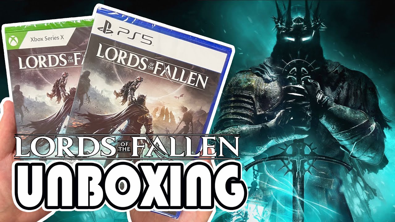 Lords of The Fallen - Unboxing Mídia Física PS5 