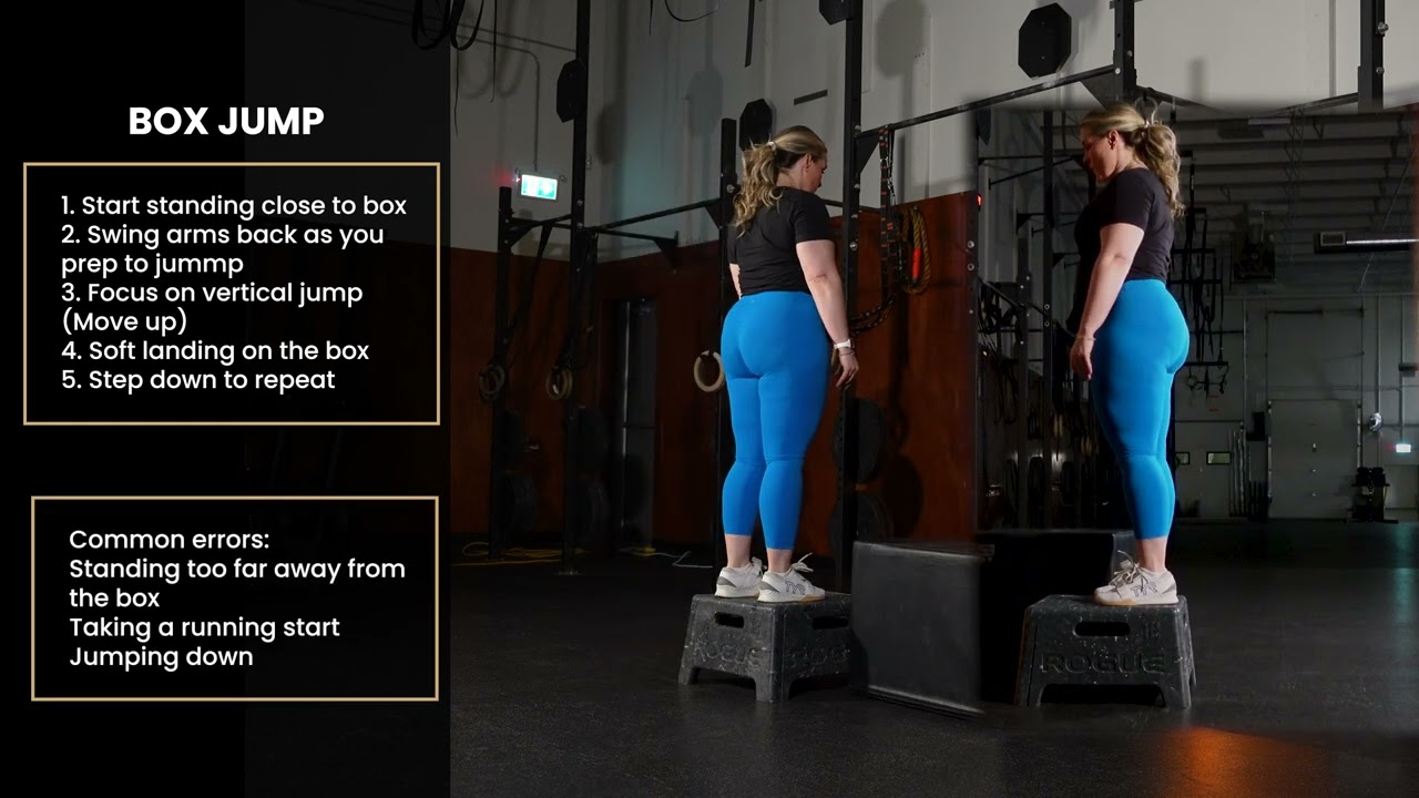 Box Jump Step Down | MVMNT Demo