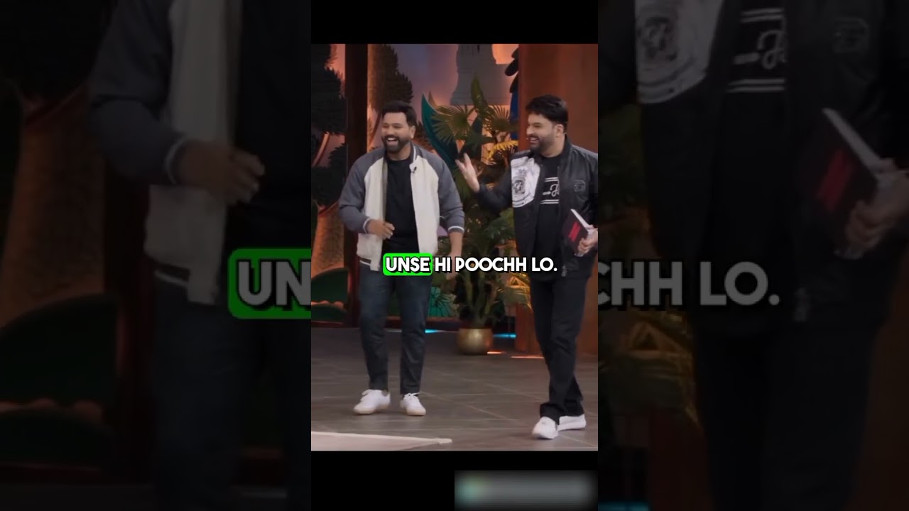 Rohit Sharma guess cricketer in just second ☠️. Rohit Sharma rocked Kapil Sharma shocked.#rohit