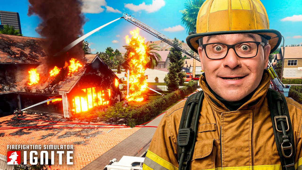 FIREFIGHTING SIMULATOR IGNITE - UM DIA COMO BOMBEIRO PROFISSIONAL