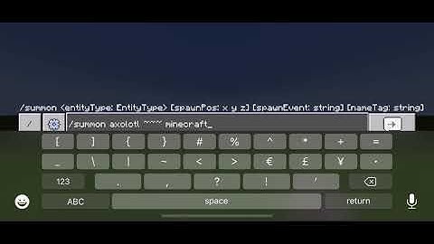 How to summon a blue axolotl in Minecraft bedrock edition