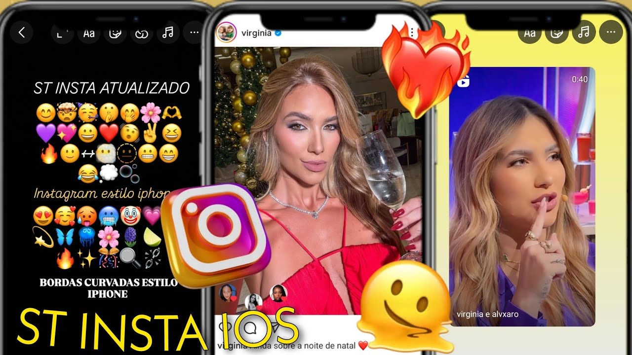 SAIU 💗 ST INSTA IOS ATUALIZADO INSTAGRAM ESTILO IPHONE NO ANDROID 2025 ...