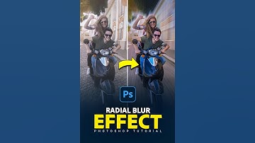 Photoshop Magic: Master the Radial Blur Effect in 1 Minute!