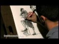 Mark McDonnell: How To Draw With Different Mediums - PrismaColor Pencil 02