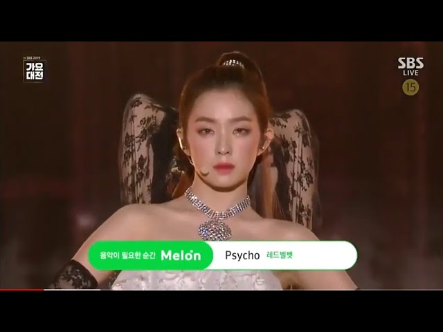 [2019 가요 대전] RED VELVET 'Psycho' | @2019 SBS Music Awards class=