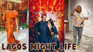 Lagos Wedding Party, A PROPOSAL \& A Very LIT 🔥 Night out... #dettydecember #vlogmas