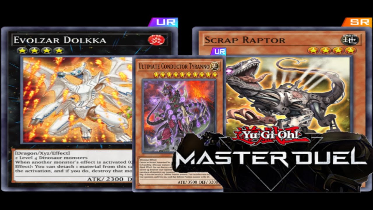 Evol Scrap Trans Dino's Are A Blast Yu-Gi-Oh! Master Duel