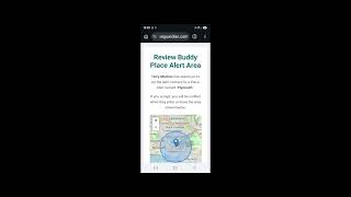 MyBuddy Place Alerts screenshot 3