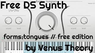 Free DS Synth - forms:tongues // free edition by Venus Theory (No Talking) screenshot 4