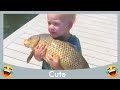 BABY MEET FISH FOR THE FIRST TIME