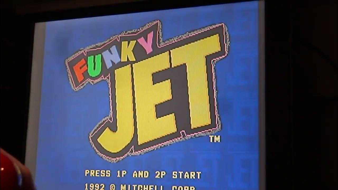 Data East (1992) Funky Jet Arcade Gameplay (Actual Hardware) YouTube
