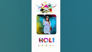 Happy holi 2023 |kinemaster video editing #maeditor