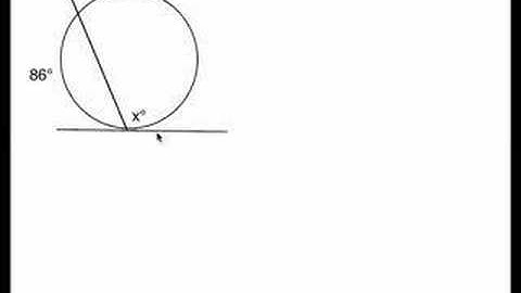Geo ScreenCast 14: Angles in a Circle-Part 1