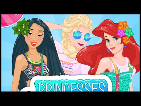 princesses-summer-pool-party---disney-princess-games-for-kids