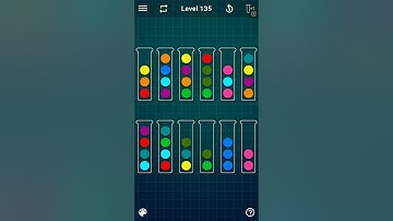 Ball Sort Puzzle - Color sorting game - Level 135