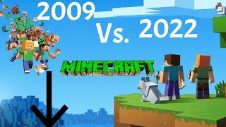 Minecraft The Evolution Of A Game From 2009-2022