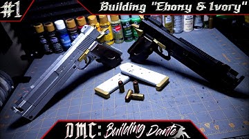 Building DANTE from "Devil May Cry" // Part #1 // 3D Printing "Ebony & Ivory"!!
