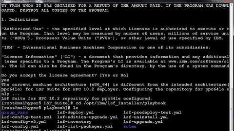 P11 IBM Spectrum LSF Suite 10.2 Video 11 Setting up mixed IBM Power and x86_6