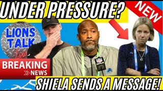 Celebrity DETROIT LIONS UNDER PRESSURE? SHIELA FORD HAMP DROPS A BIG MESSAGE, SIGNALLY A CHANCE IN DETROIT! Wealth