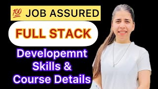 5 skills for a Full Stack Developer | 💯 job guarantee full stack developemnt course | Bangalore