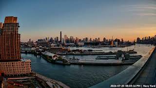 NYC Sunset Time Lapse in 4K — July 20, 2026 | Brooklyn & Manhattan Skyline, East River
