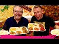 INDIAN Veg Thali VS Non Veg Thali TASTE TEST at Bollywood Masala | Miami, Florida