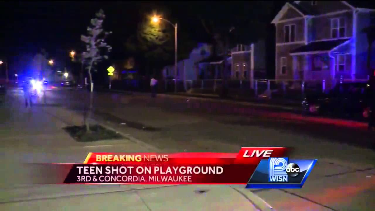 Teen shot while playing basketball near 3rd & Concordia - YouTube