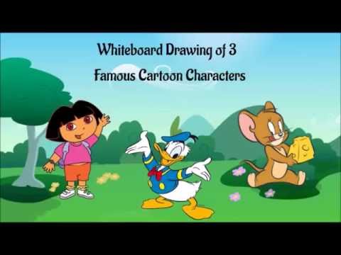 Drawing Animation of Cartoons Character 