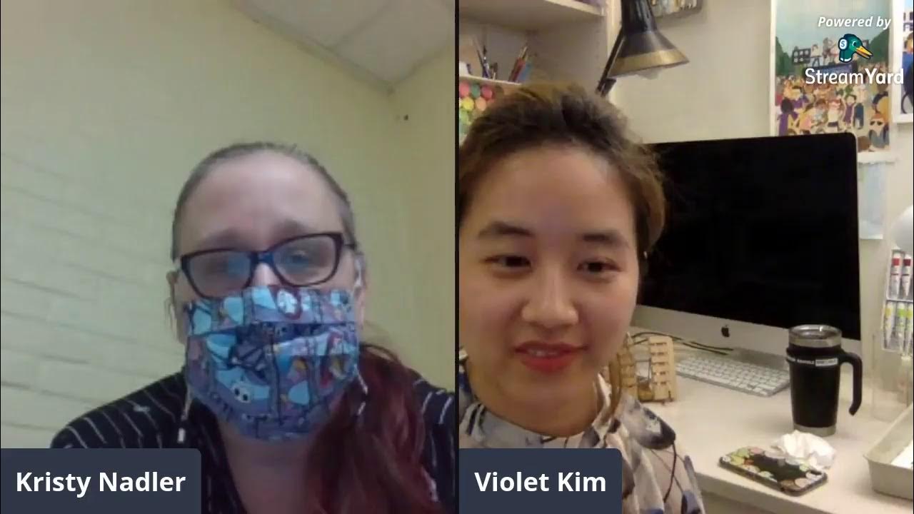 Violet Kim Visit with CLE YouTube