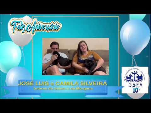 Assista: GEFA 10 Anos - Mensagem de JOSÉ LUIS e CAMILA SILVEIRA (18/09/2023)