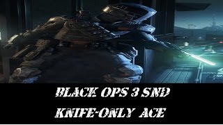 Black Ops 3|Knife-Only Ace|Music by CleverCityCypher/CleverTricks
