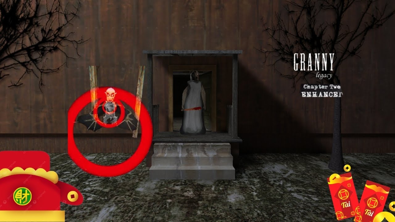 Granny legacy but in granny 2 enhanced atmosphere with flashlight 