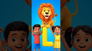 ABC Fun Learning for Kids 🌈 | Alphabet Song &amp; Animation #Shorts