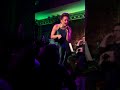 Jessica Vosk at 54 Below singing about No Fly Show/Don't Rain On My Parade with 2 Scoops (2.3.18)