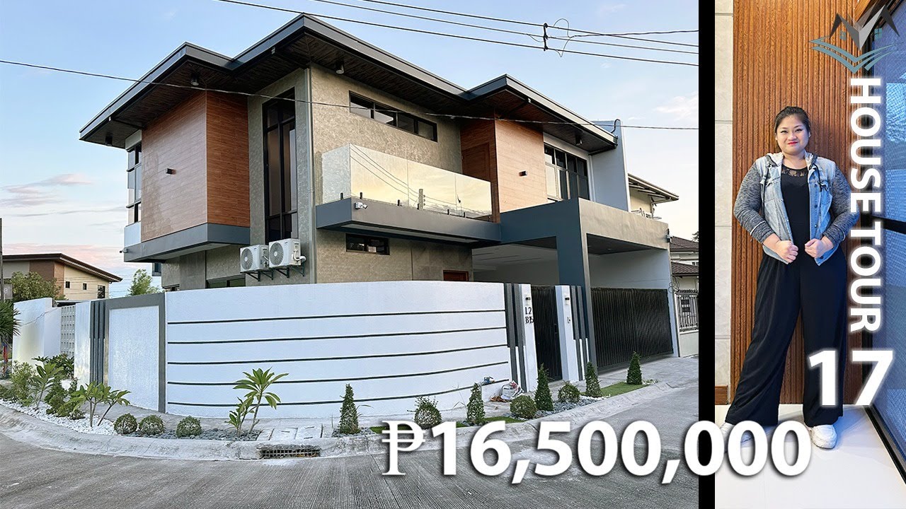 HOUSE TOUR 17 | Unveiling the Beauty of a Modern Contemporary House in Angeles City