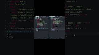 Beginner vs Pro Coding 😲 #html #top #coding ##viral