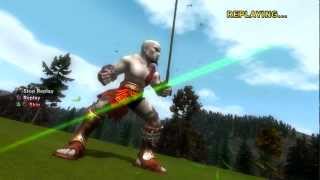 Hot Shots Golf Out of Bounds with Kratos - Chip-in Eagle Kratos screenshot 3