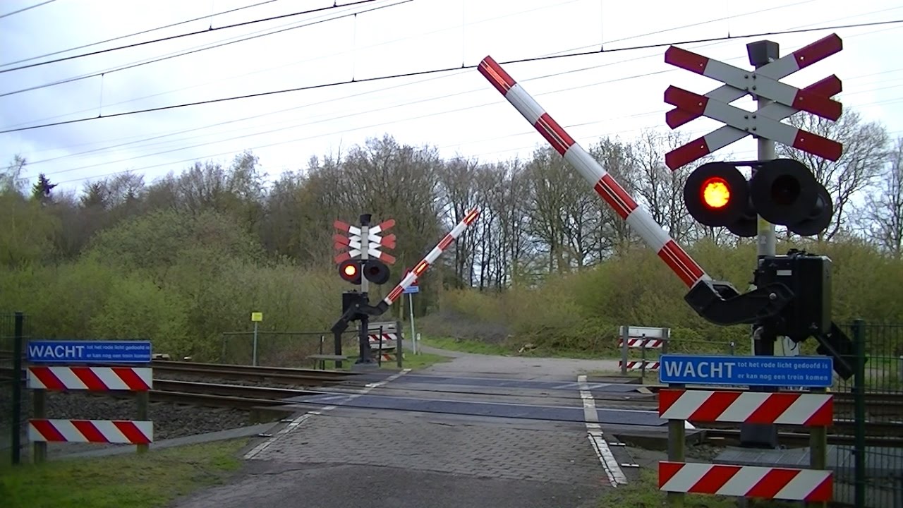 Spoorwegovergang Zwolle // Dutch railroad crossing YouTube