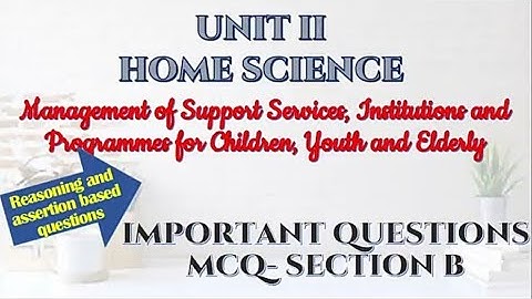 CUET 2022 Home Science Class 12 assertion and reasoning based questions | important MCQ | CBSE