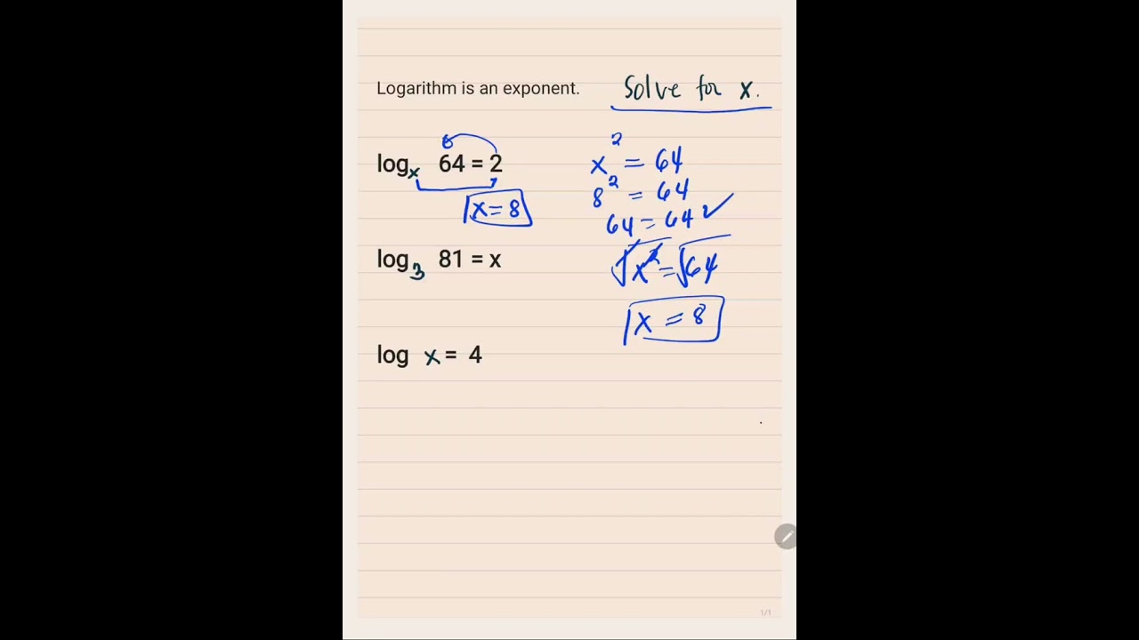 Logarithms