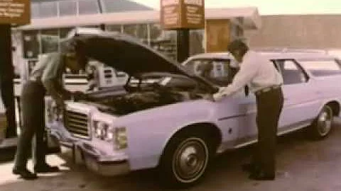 VINTAGE 70's TEXACO COMMERCIAL WITH JANET GUTHRIE ...